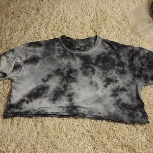 American Eagle Tie die crop top